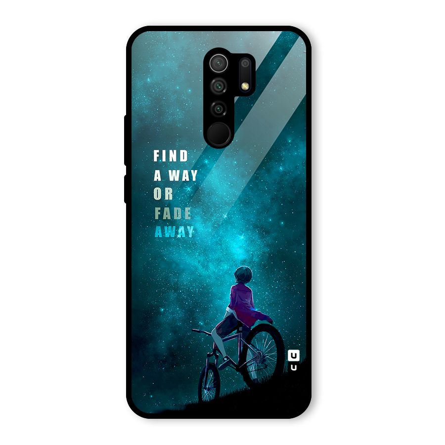 Find Your Way Glass Back Case for Poco M2