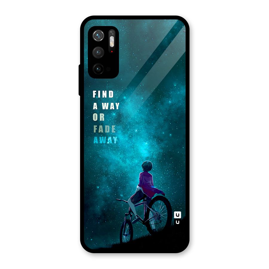 Find Your Way Glass Back Case for Poco M3 Pro 5G