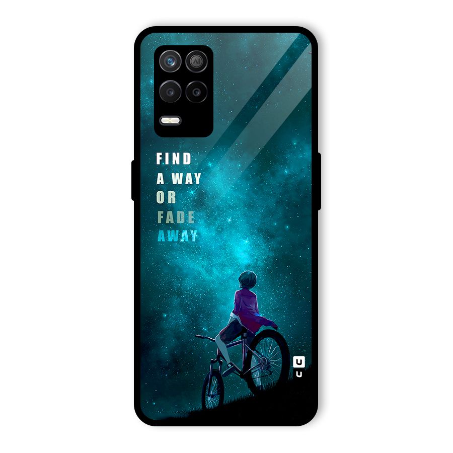 Find Your Way Glass Back Case for Realme 8s 5G