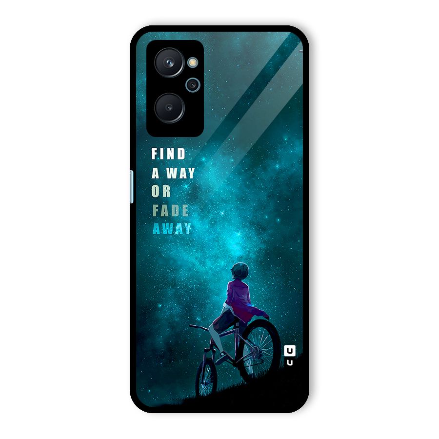 Find Your Way Glass Back Case for Realme 9i