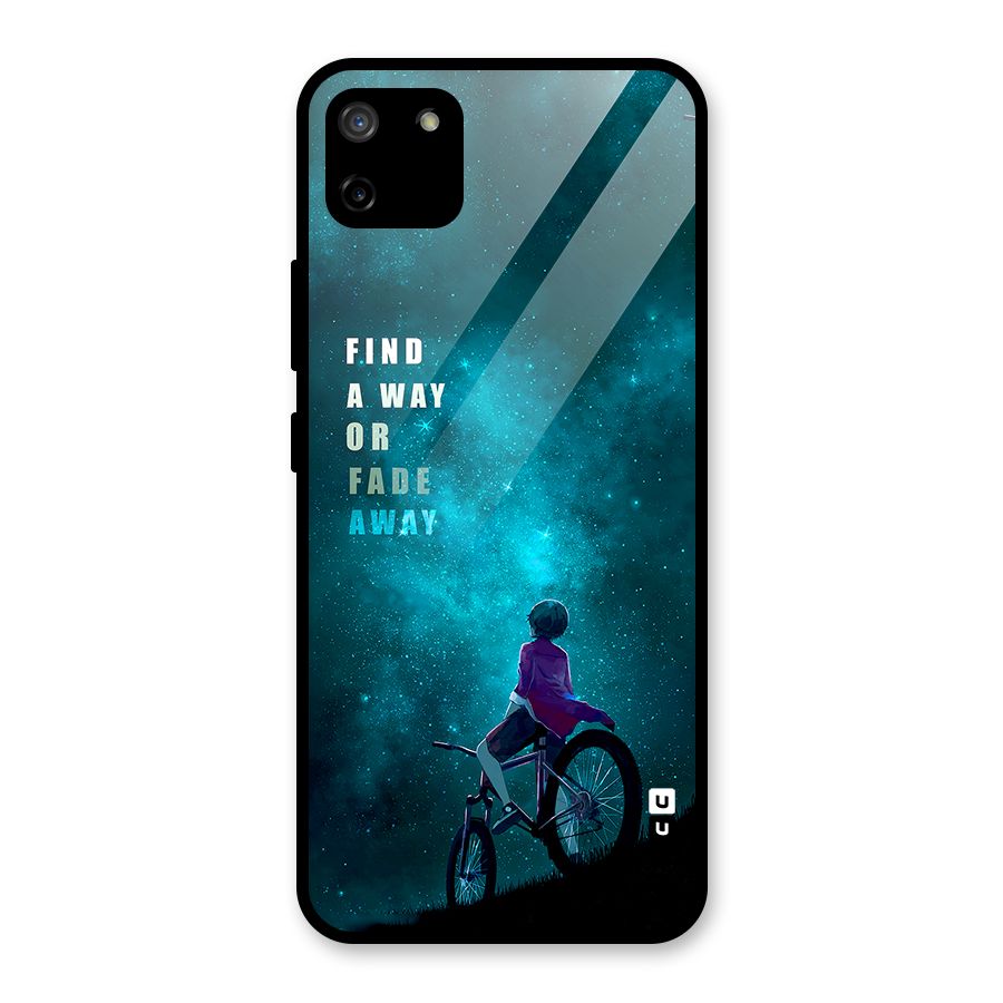 Find Your Way Glass Back Case for Realme C11