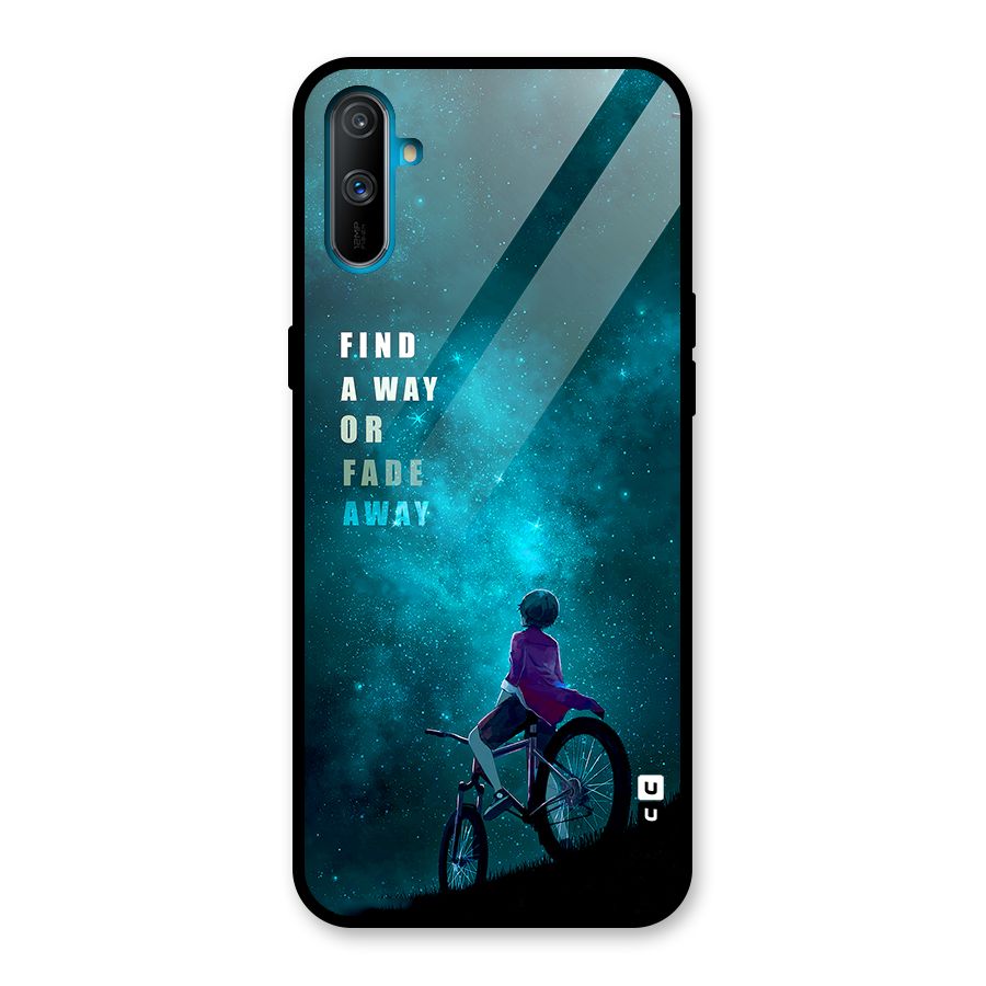 Find Your Way Glass Back Case for Realme C3
