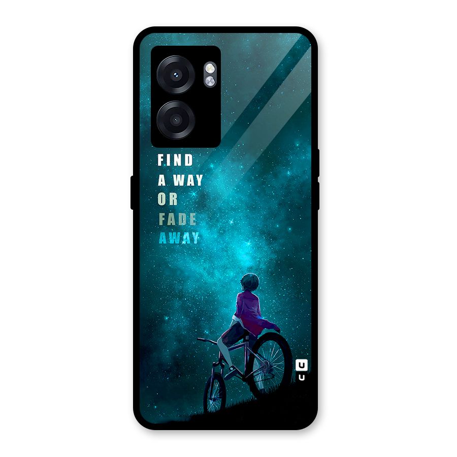 Find Your Way Glass Back Case for Realme Narzo 50 5G