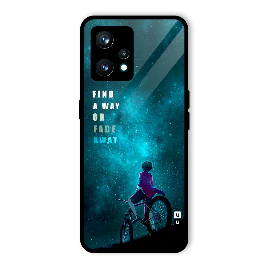 Find Your Way Glass Back Case for Realme Narzo 50 Pro