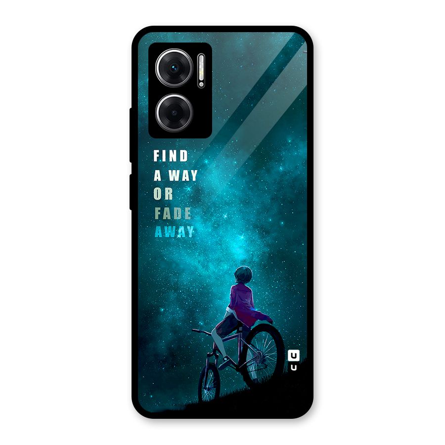 Find Your Way Glass Back Case for Redmi 11 Prime 5G