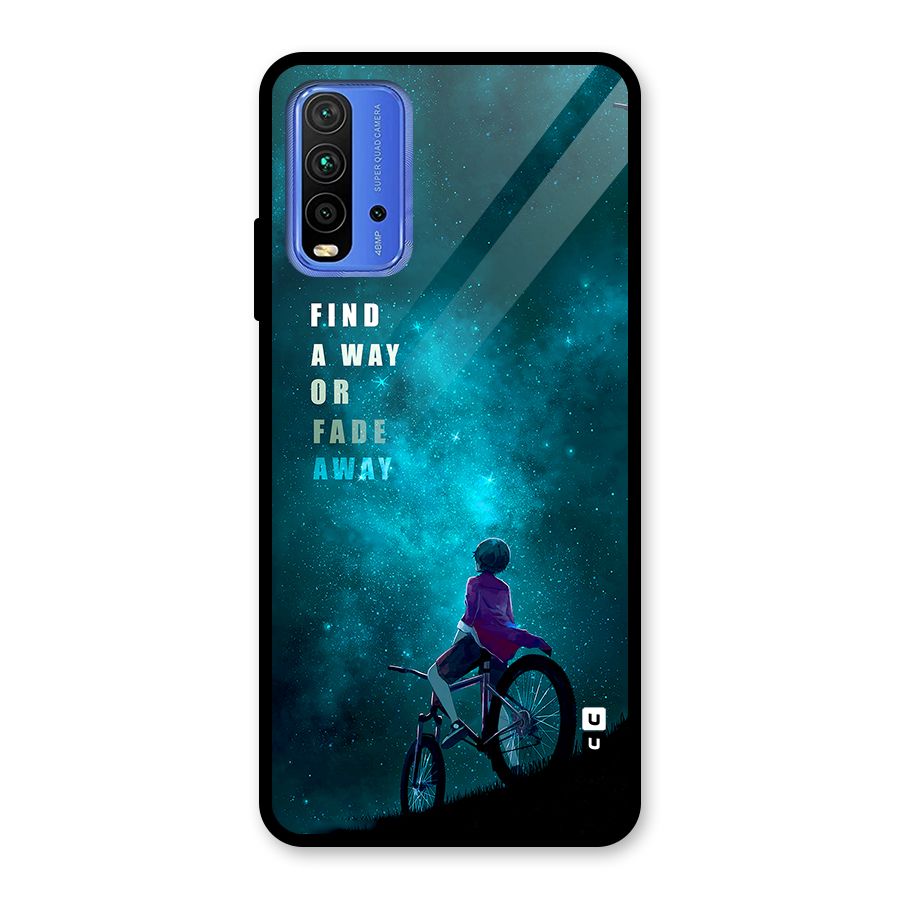 Find Your Way Glass Back Case for Redmi 9 Power