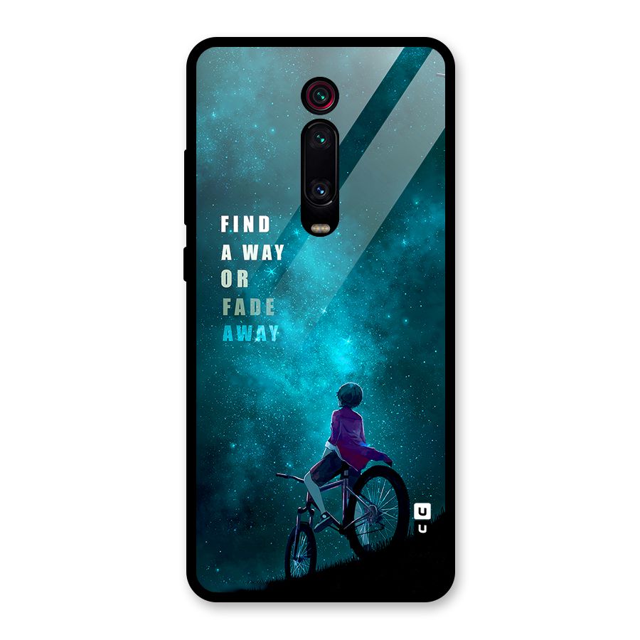 Find Your Way Glass Back Case for Redmi K20