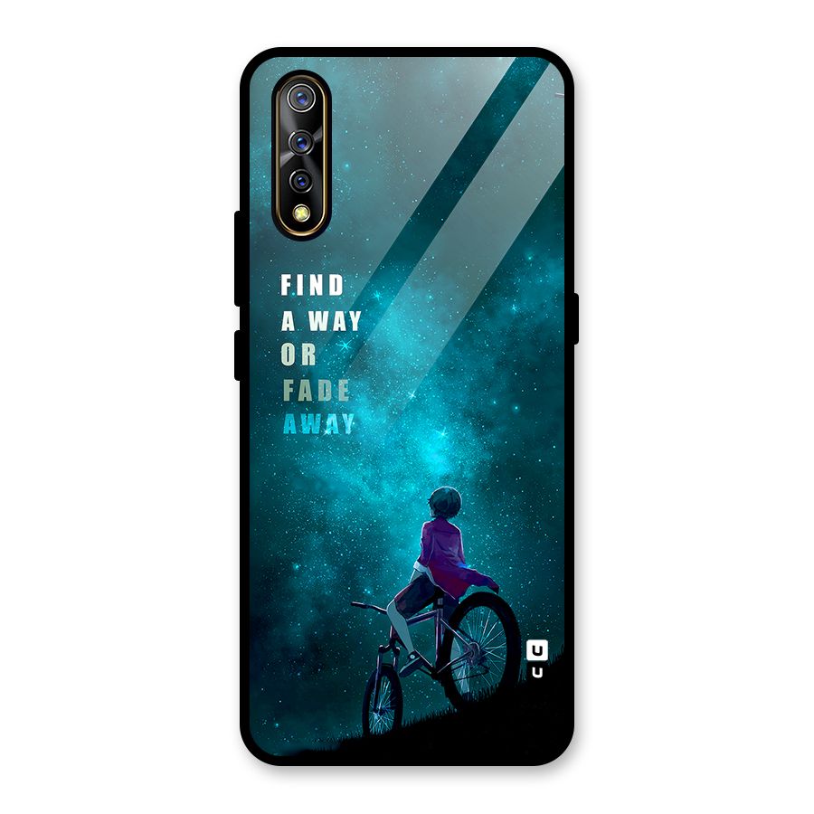 Find Your Way Glass Back Case for Vivo S1