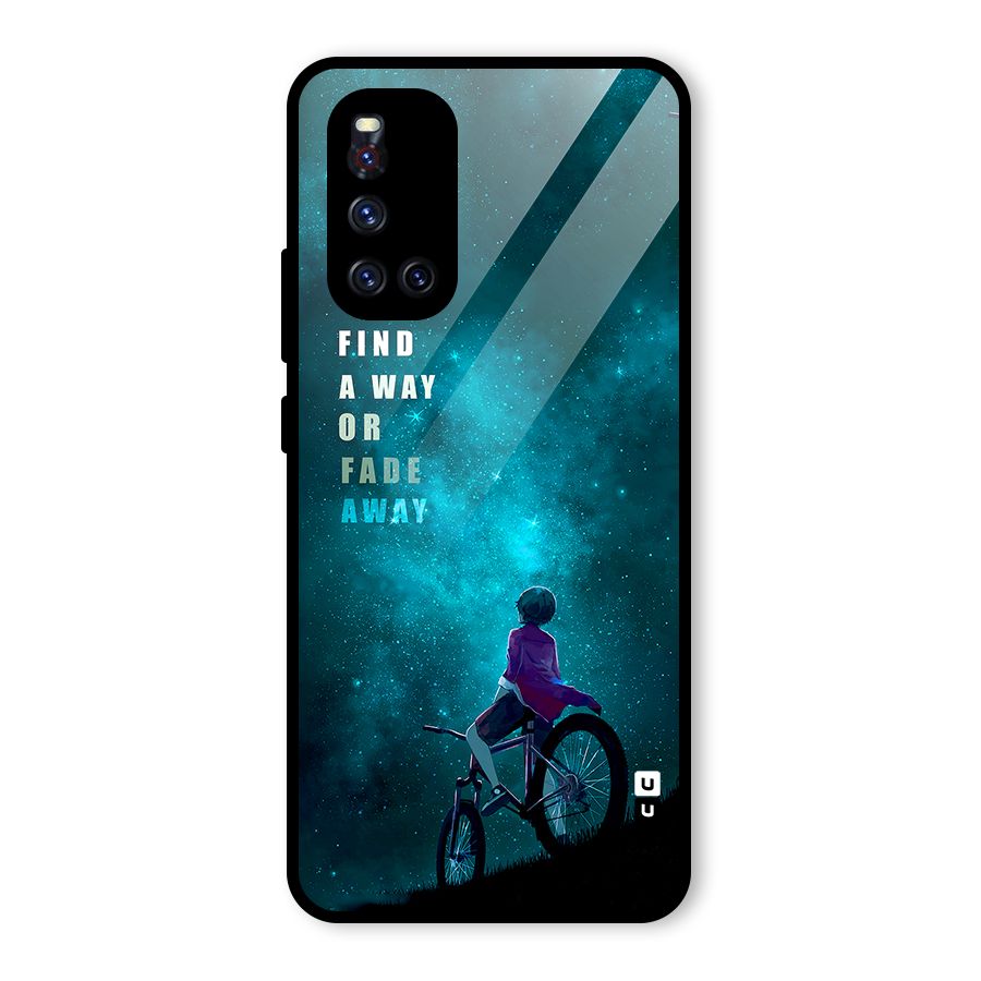 Find Your Way Glass Back Case for Vivo V19