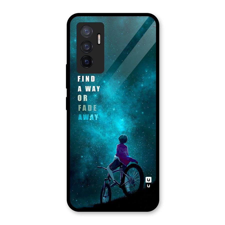 Find Your Way Glass Back Case for Vivo V23e