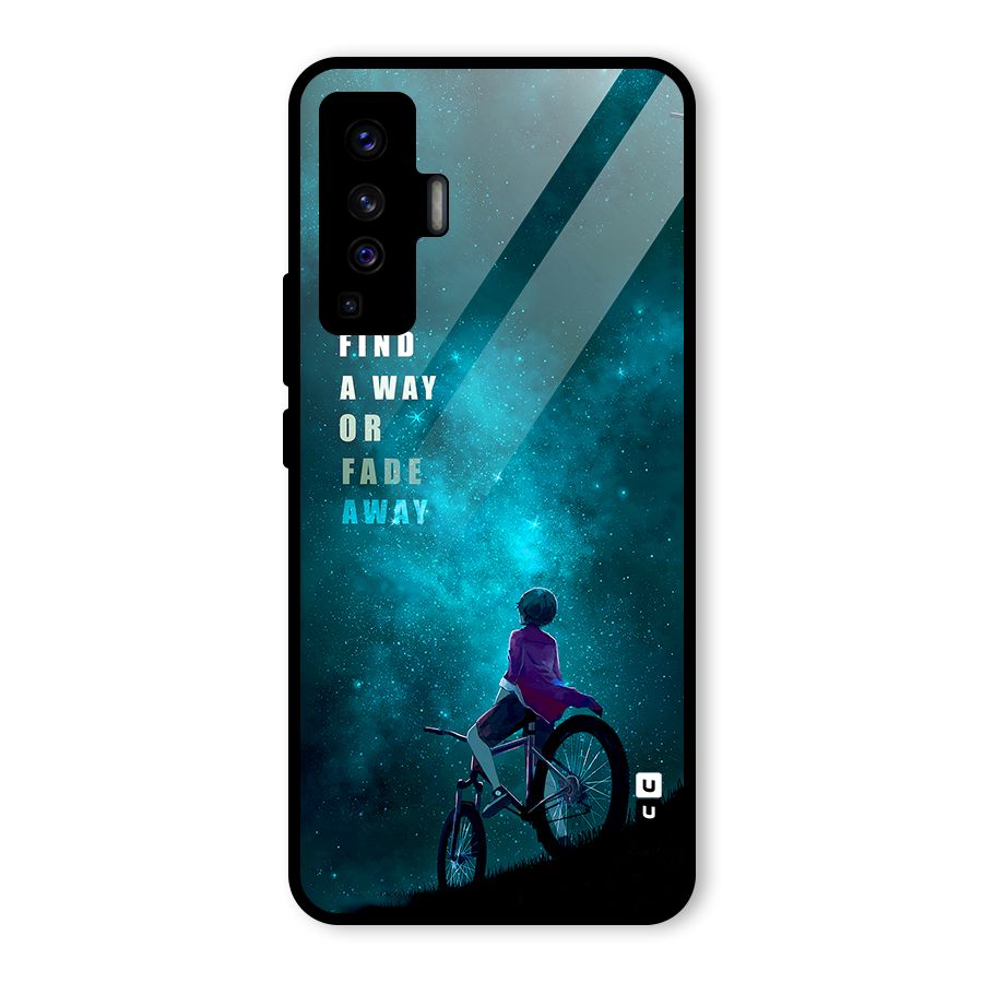 Find Your Way Glass Back Case for Vivo X50