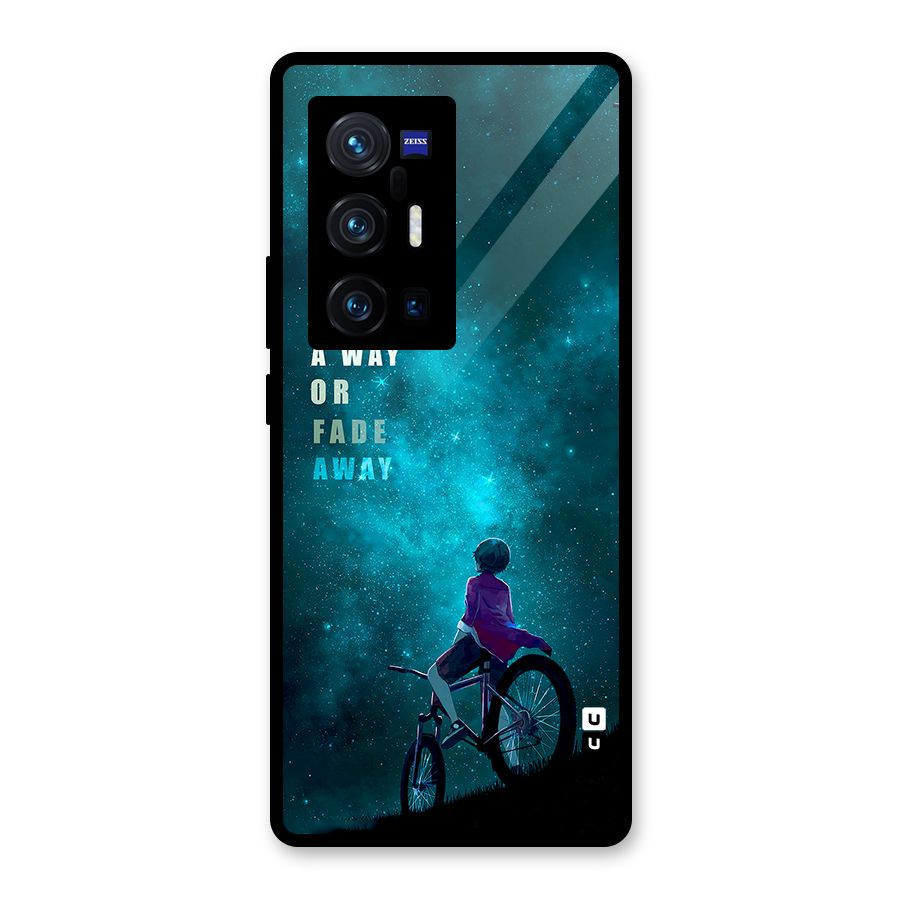 Find Your Way Glass Back Case for Vivo X70 Pro Plus