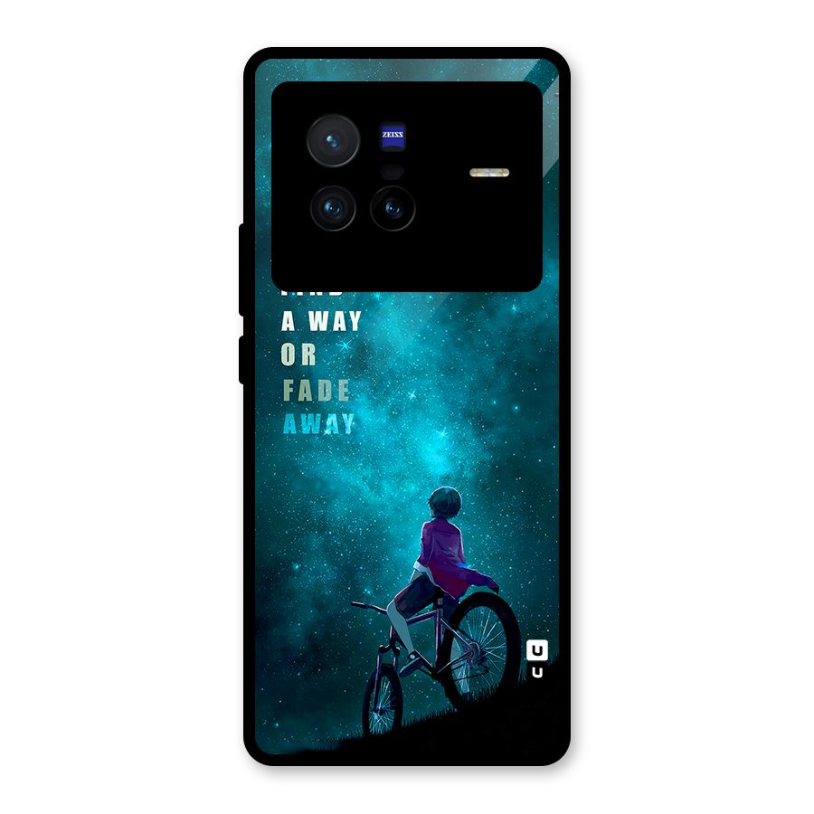 Find Your Way Glass Back Case for Vivo X80