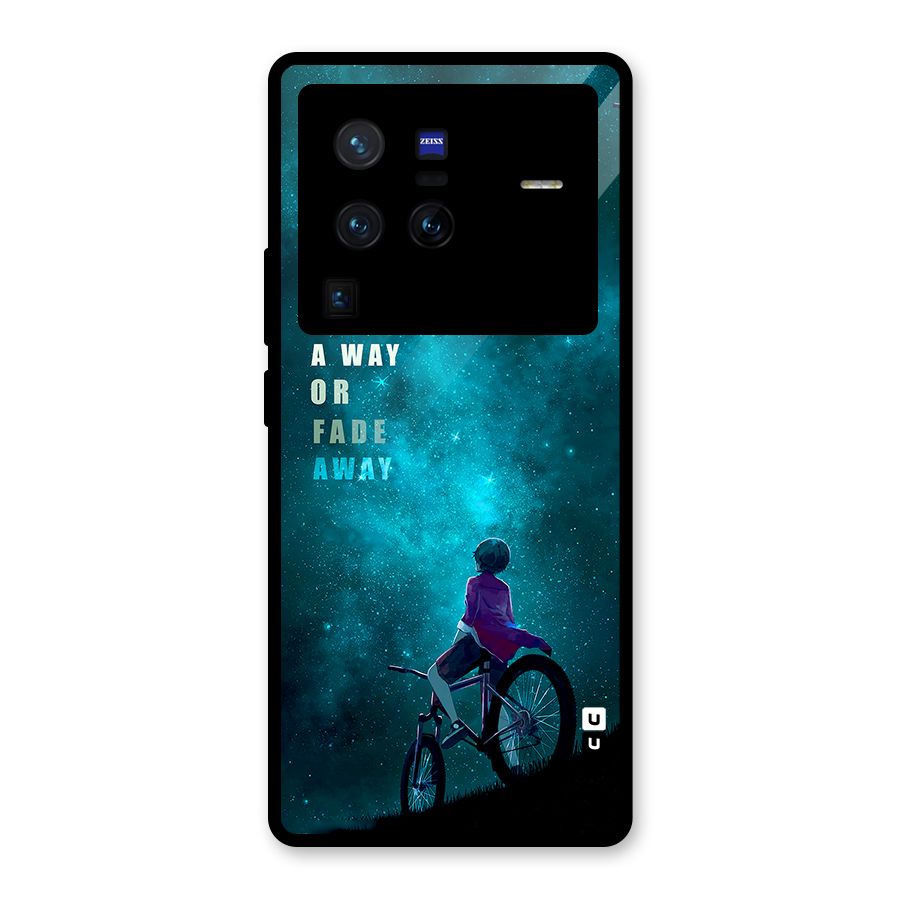 Find Your Way Glass Back Case for Vivo X80 Pro