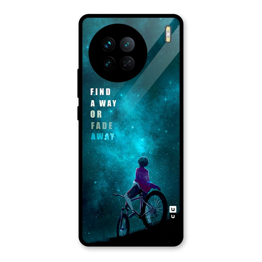 Find Your Way Glass Back Case for Vivo X90