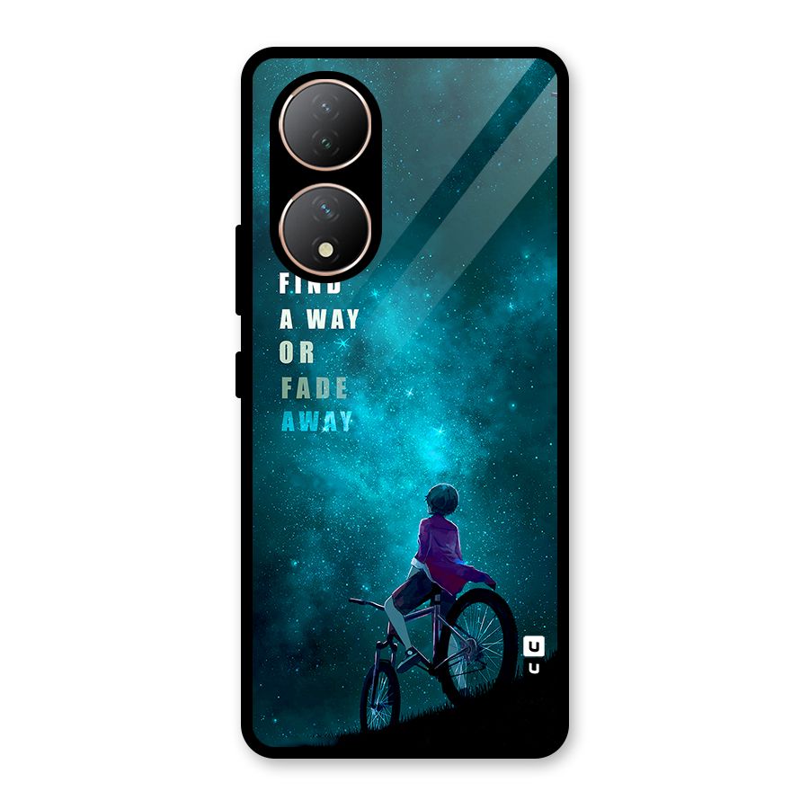 Find Your Way Glass Back Case for Vivo Y100