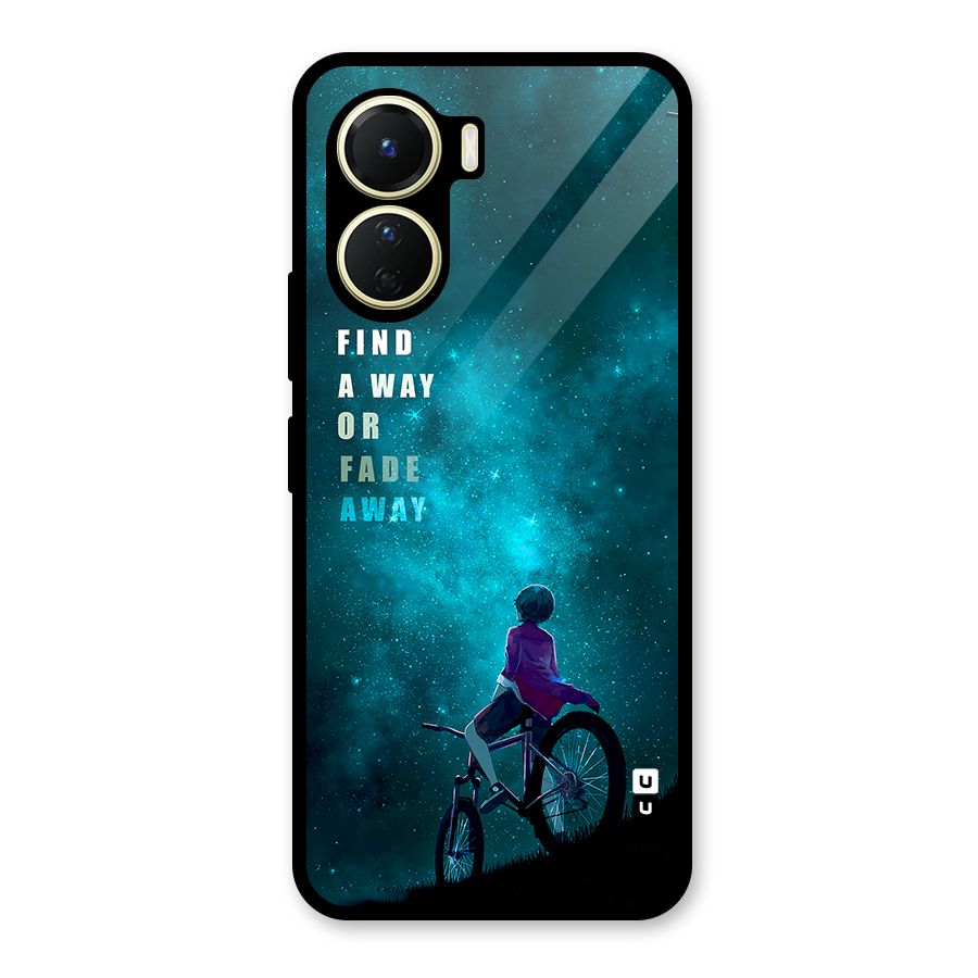 Find Your Way Glass Back Case for Vivo Y16