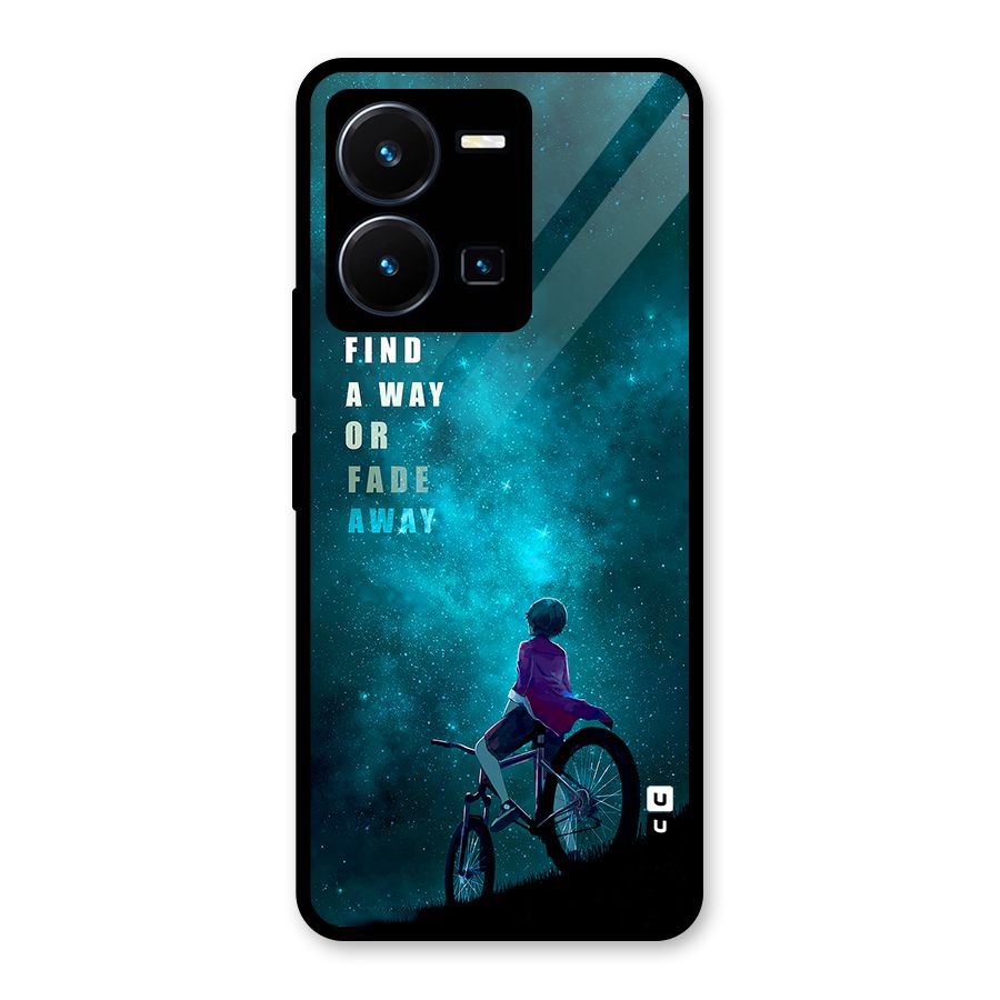 Find Your Way Glass Back Case for Vivo Y35