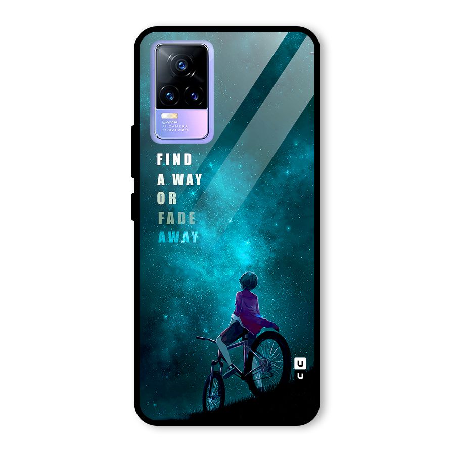 Find Your Way Glass Back Case for Vivo Y73