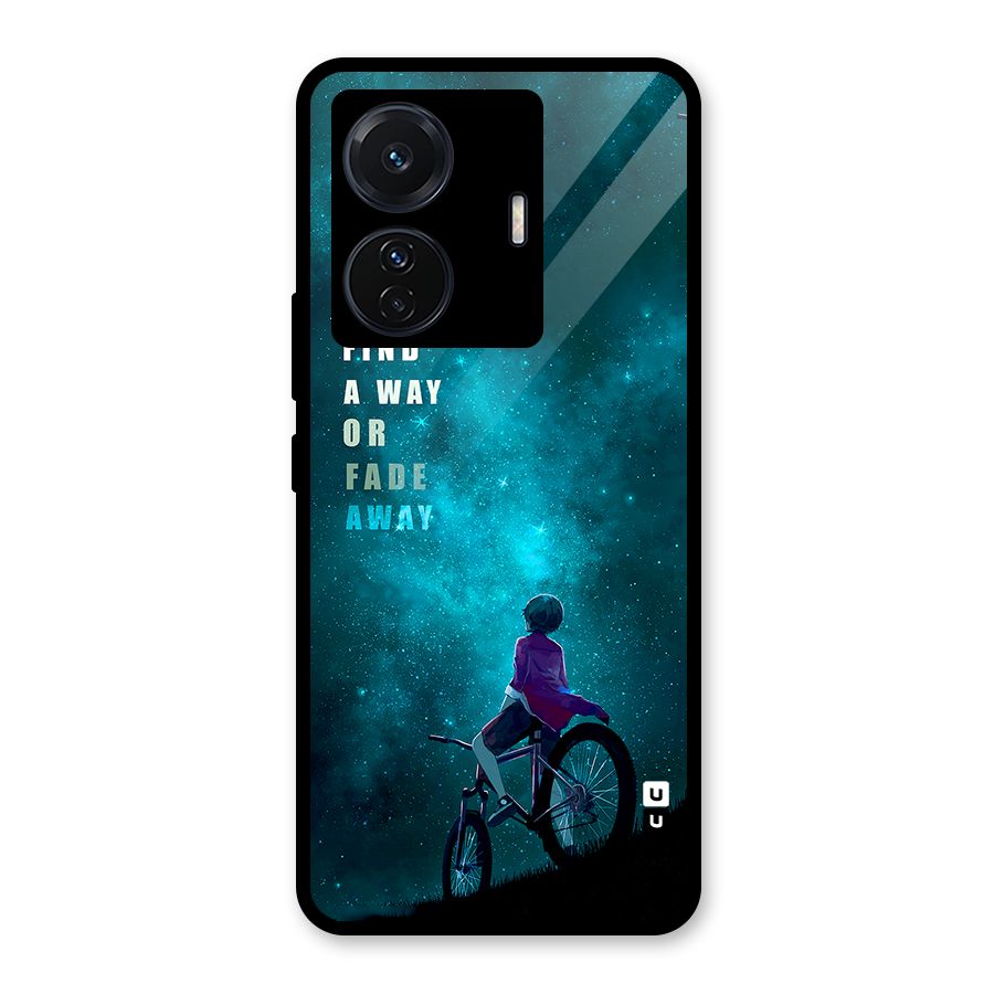 Find Your Way Glass Back Case for Vivo iQOO Z6 Pro