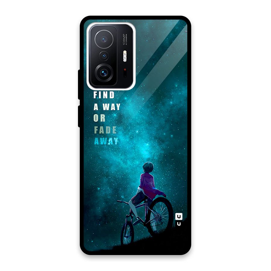 Find Your Way Glass Back Case for Xiaomi 11T Pro
