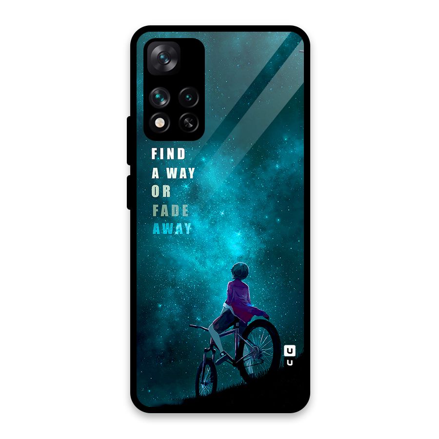 Find Your Way Glass Back Case for Xiaomi 11i HyperCharge 5G
