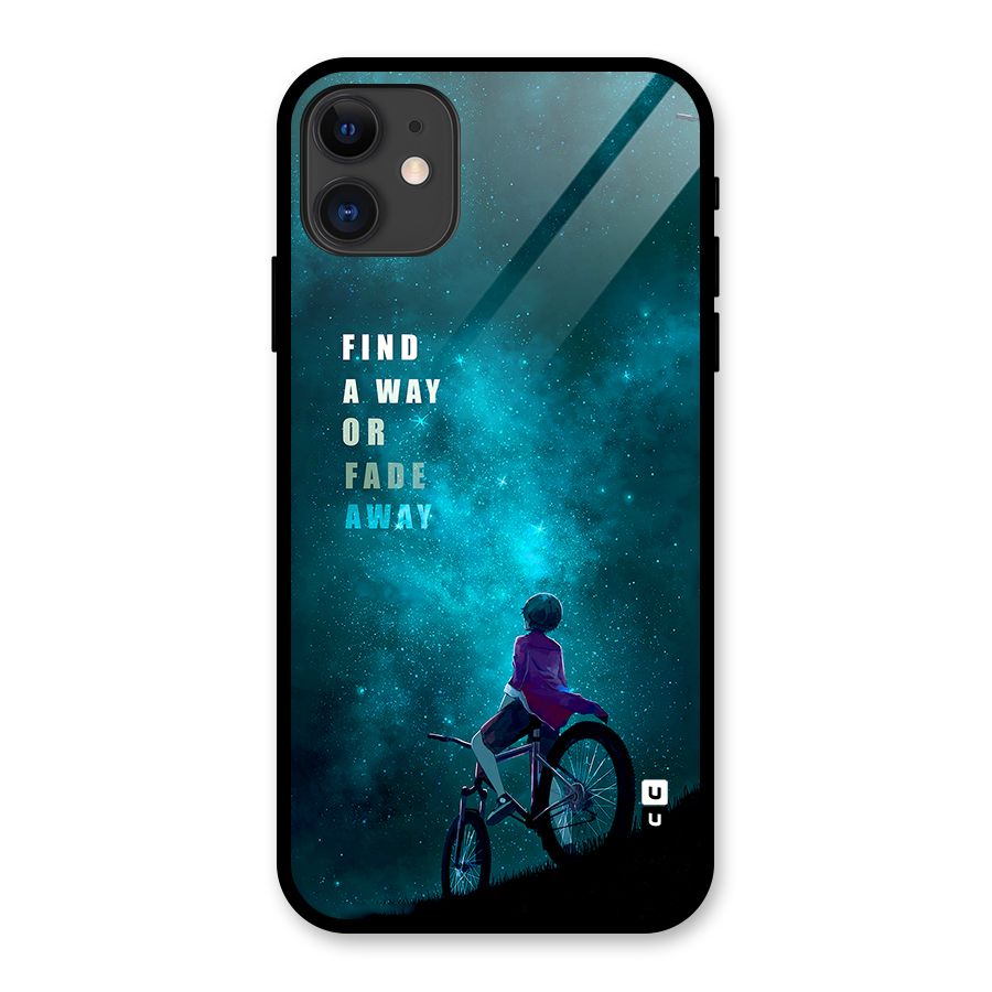 Find Your Way Glass Back Case for iPhone 11