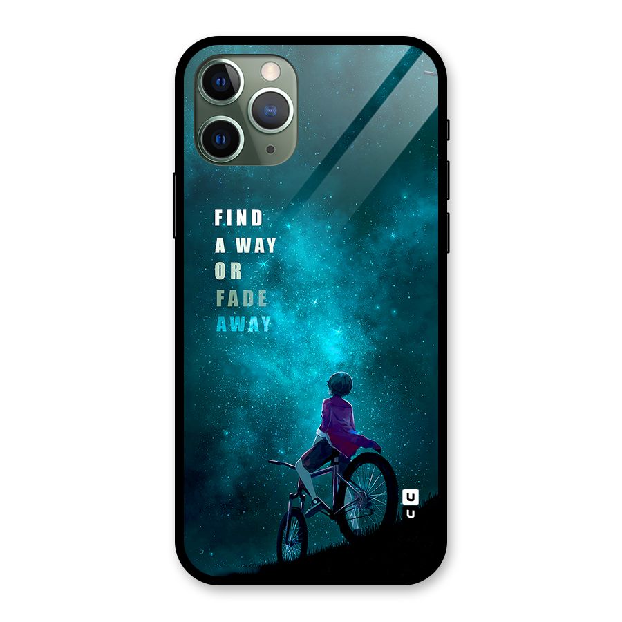 Find Your Way Glass Back Case for iPhone 11 Pro