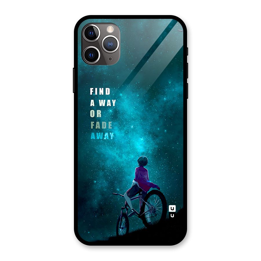 Find Your Way Glass Back Case for iPhone 11 Pro Max