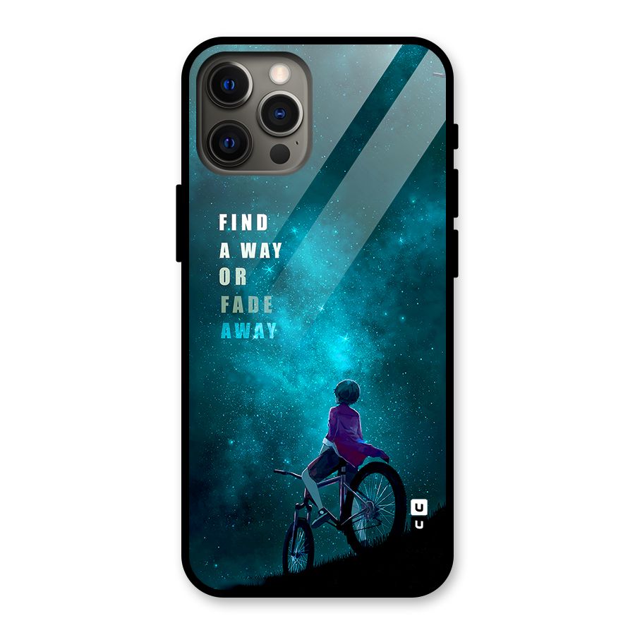 Find Your Way Glass Back Case for iPhone 12 Pro Max