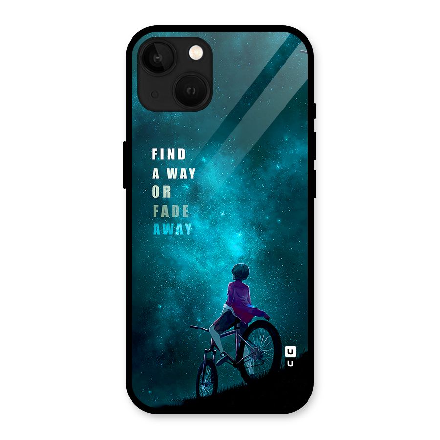 Find Your Way Glass Back Case for iPhone 13