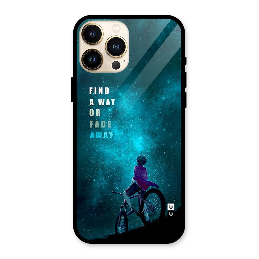 Find Your Way Glass Back Case for iPhone 13 Pro Max