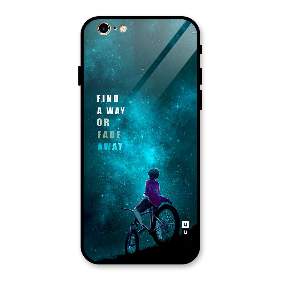 Find Your Way Glass Back Case for iPhone 6 6S