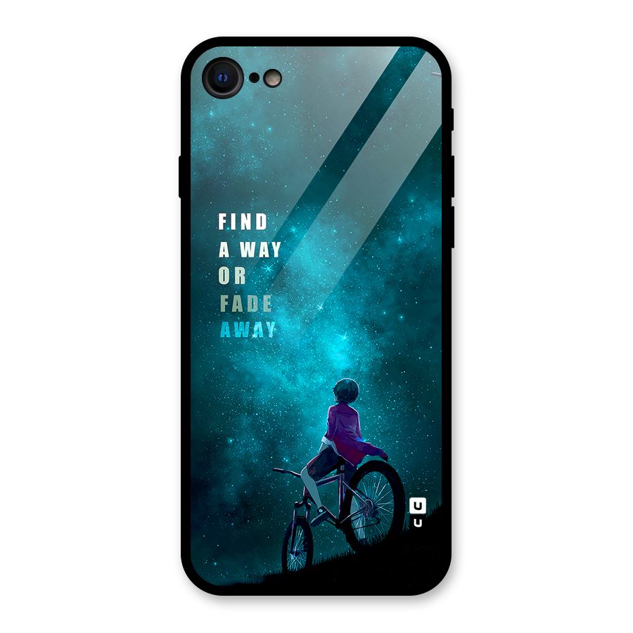 Find Your Way Glass Back Case for iPhone 7