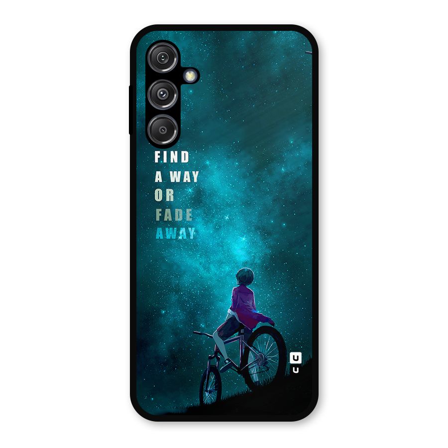 Find Your Way Metal Back Case for Galaxy M34 5G