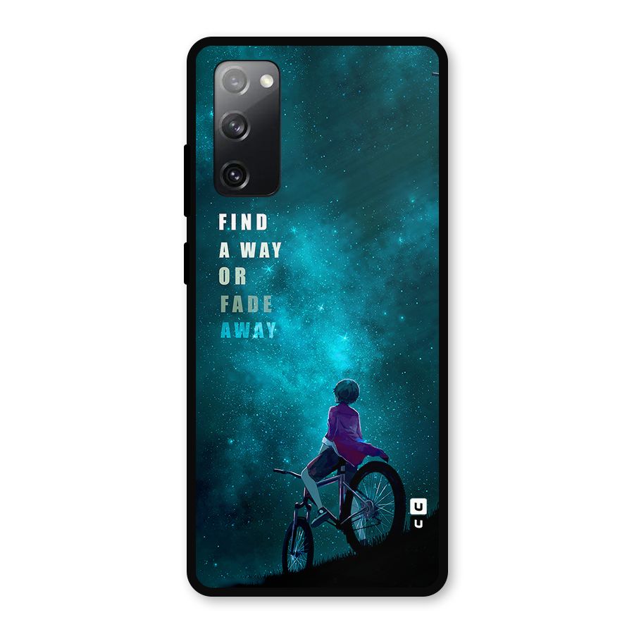 Find Your Way Metal Back Case for Galaxy S20 FE