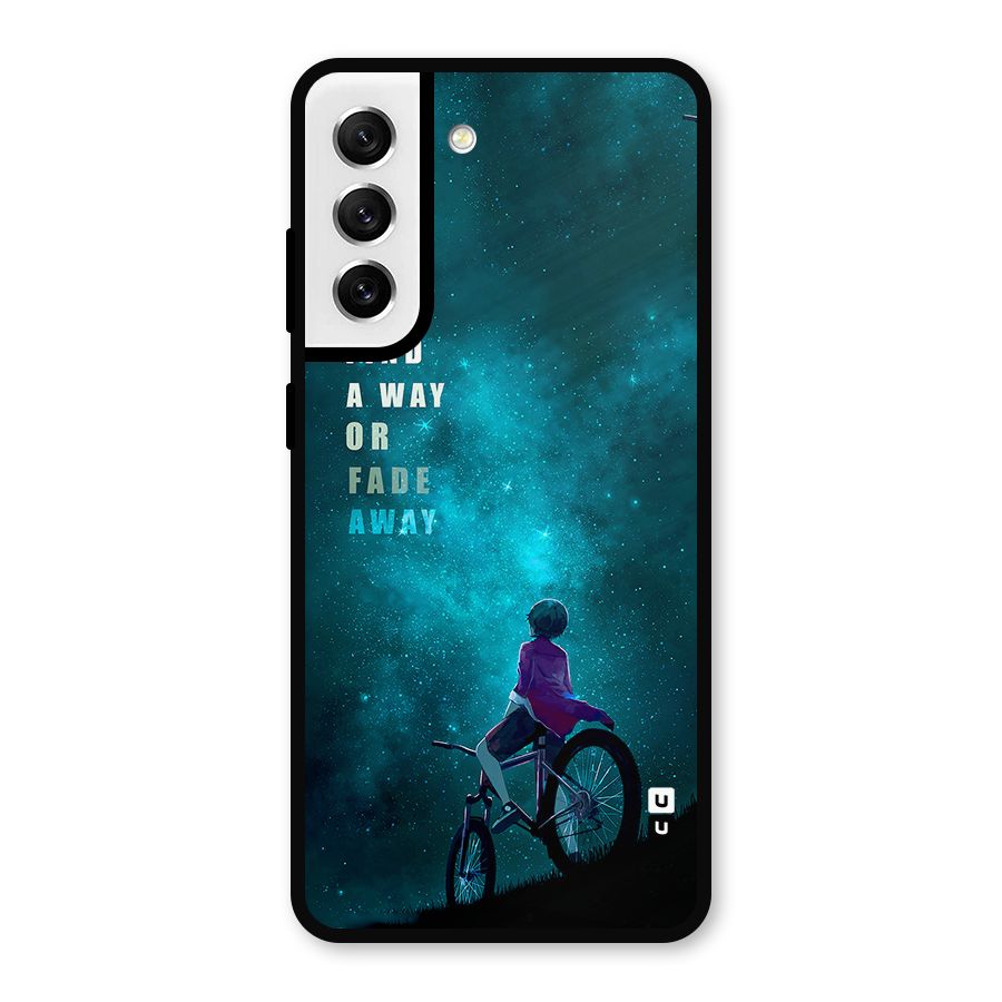 Find Your Way Metal Back Case for Galaxy S21 FE 5G
