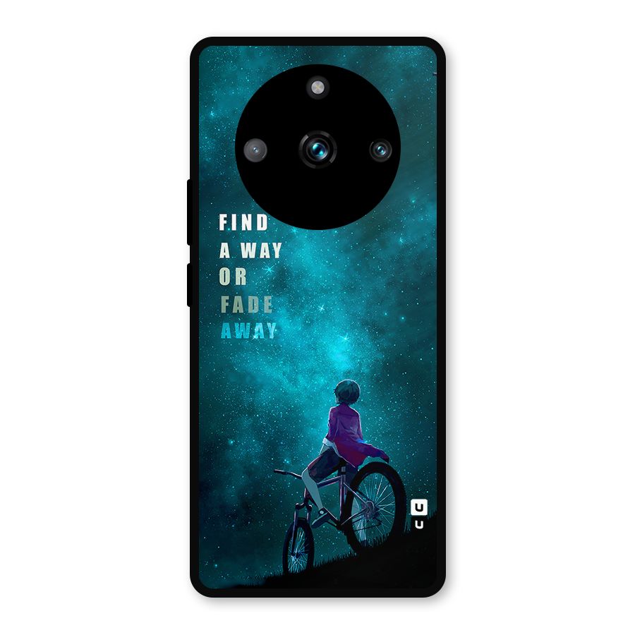 Find Your Way Metal Back Case for Realme 11 Pro Plus