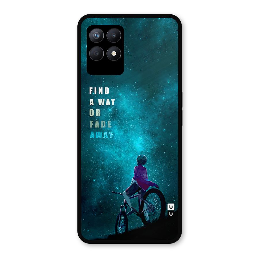 Find Your Way Metal Back Case for Realme Narzo 50