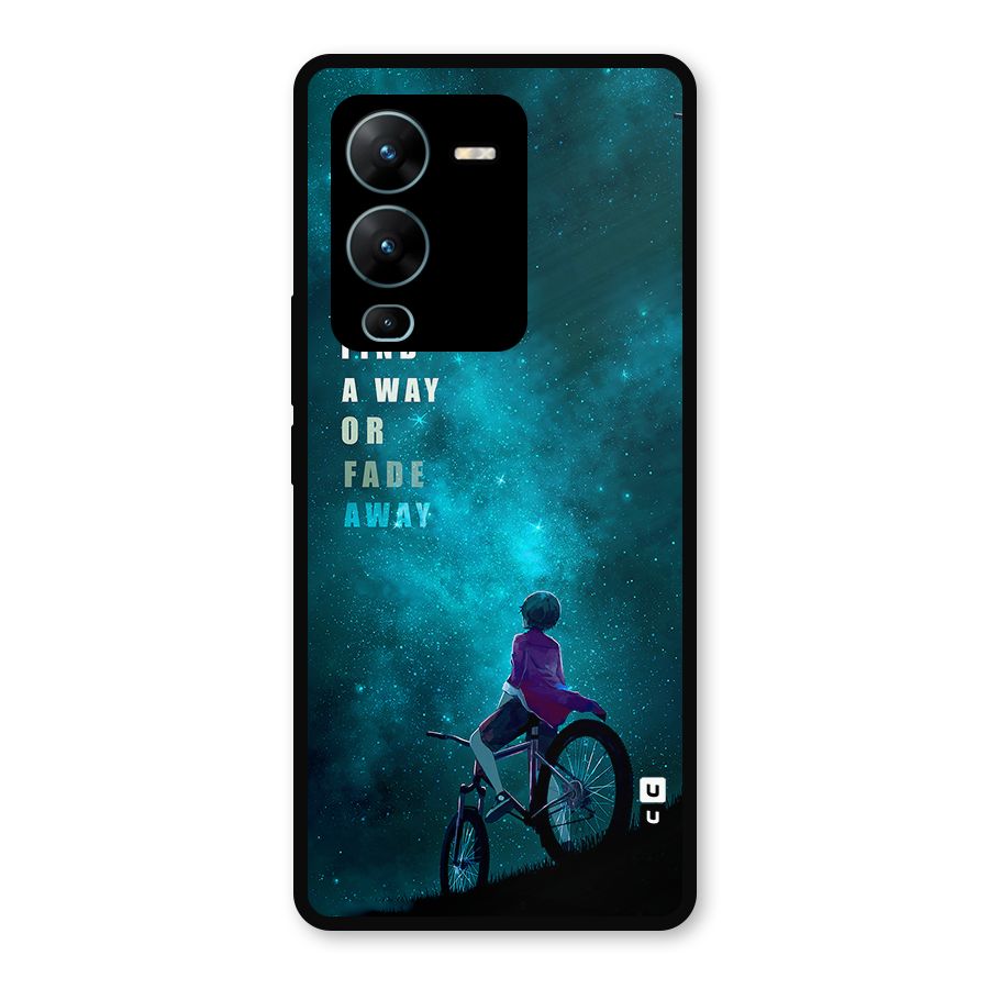 Find Your Way Metal Back Case for Vivo V25 Pro