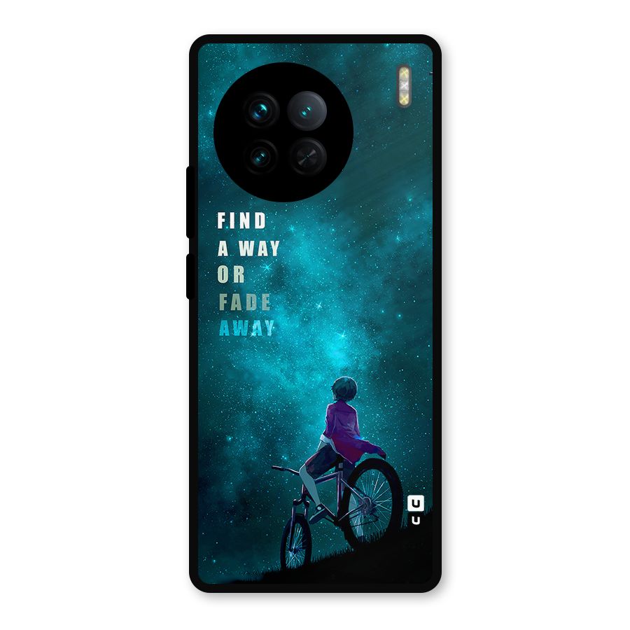 Find Your Way Metal Back Case for Vivo X90