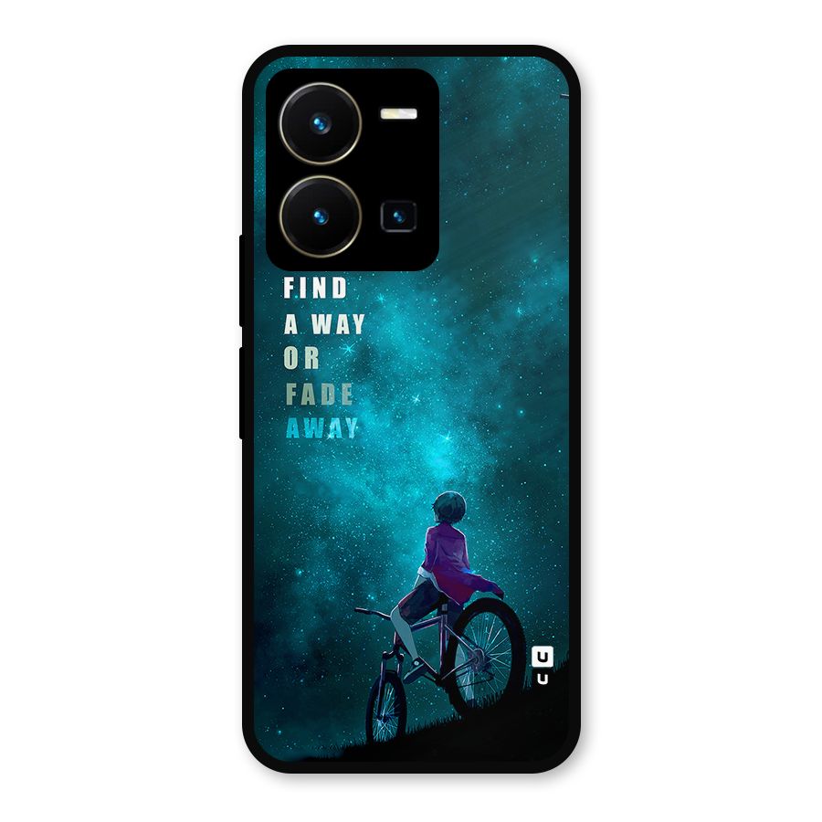 Find Your Way Metal Back Case for Vivo Y35