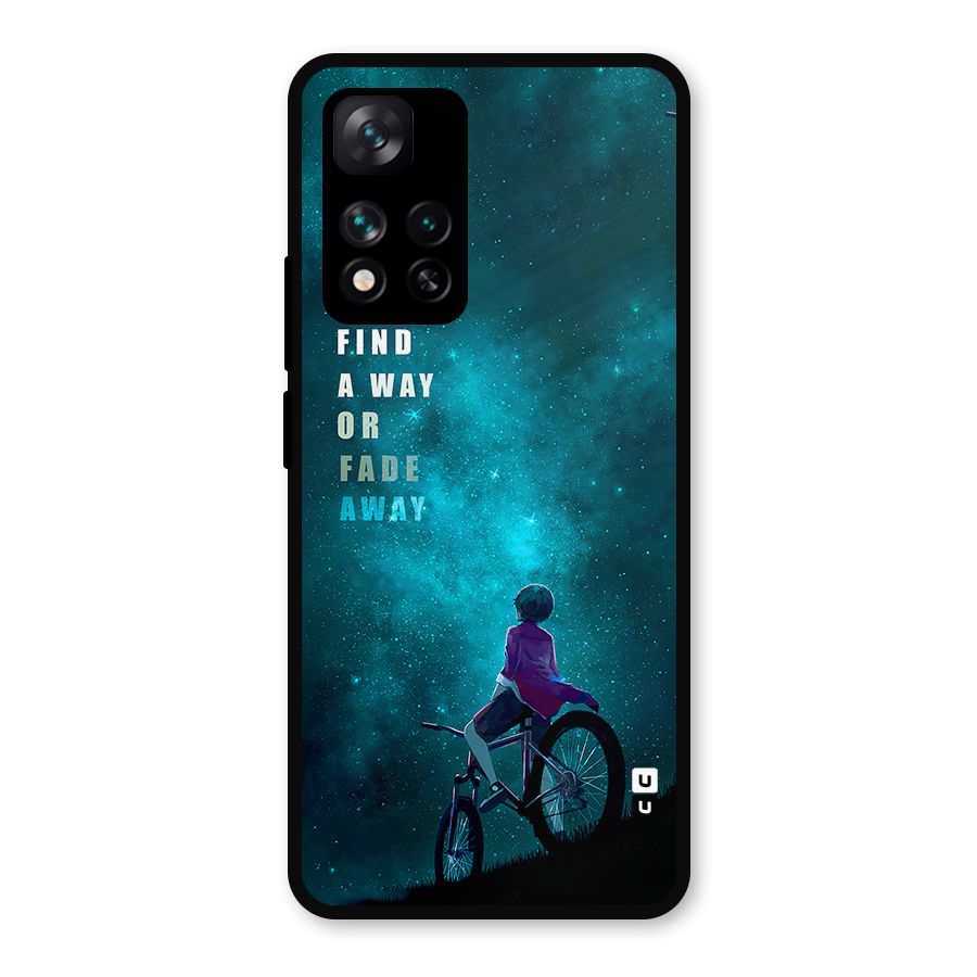 Find Your Way Metal Back Case for Xiaomi 11i Hypercharge 5G