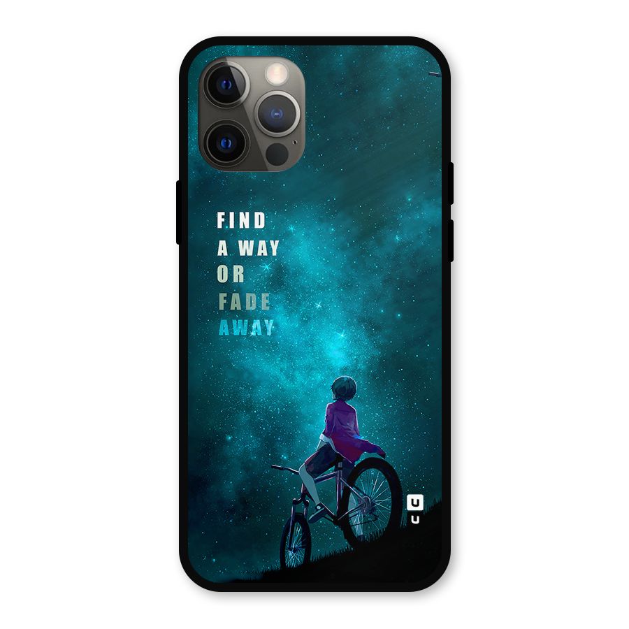 Find Your Way Metal Back Case for iPhone 12 Pro