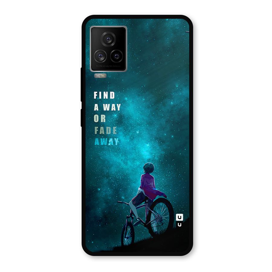 Find Your Way Metal Back Case for iQOO 7 Legend 5G