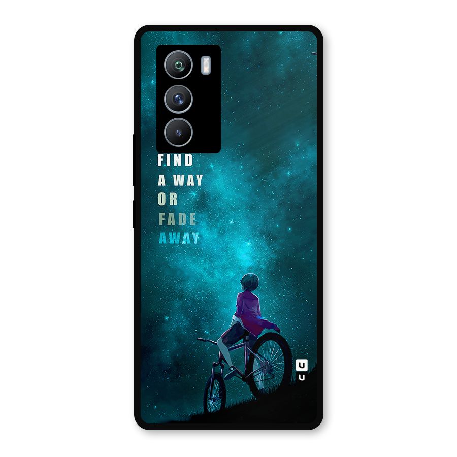 Find Your Way Metal Back Case for iQOO 9 SE