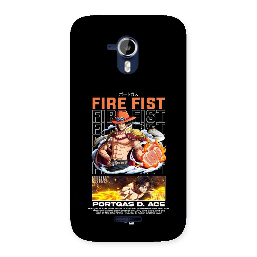 Fire Fist Ace Back Case for Canvas Magnus A117