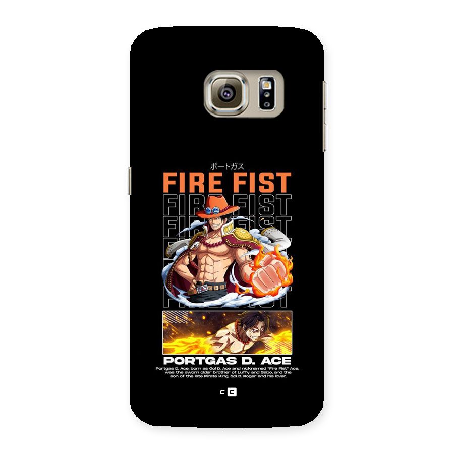 Fire Fist Ace Back Case for Galaxy S6 Edge Plus
