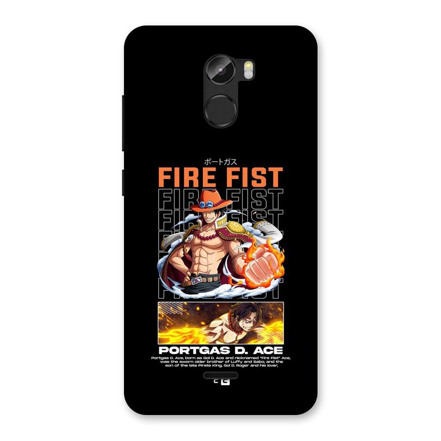 Fire Fist Ace Back Case for Gionee X1