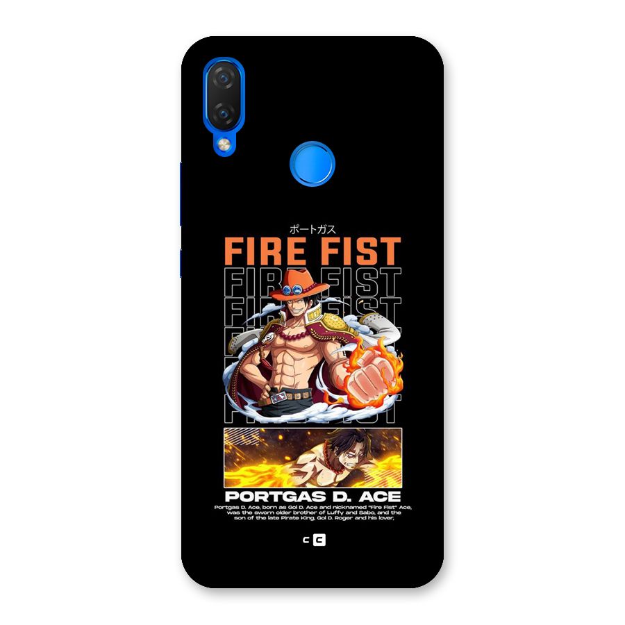 Fire Fist Ace Back Case for Huawei P Smart Plus